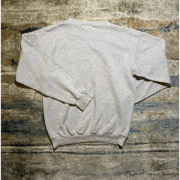 Vintage B.U.M. Equipment Crewneck Sweatshirt – Size L Gray - Picture 3 of 3